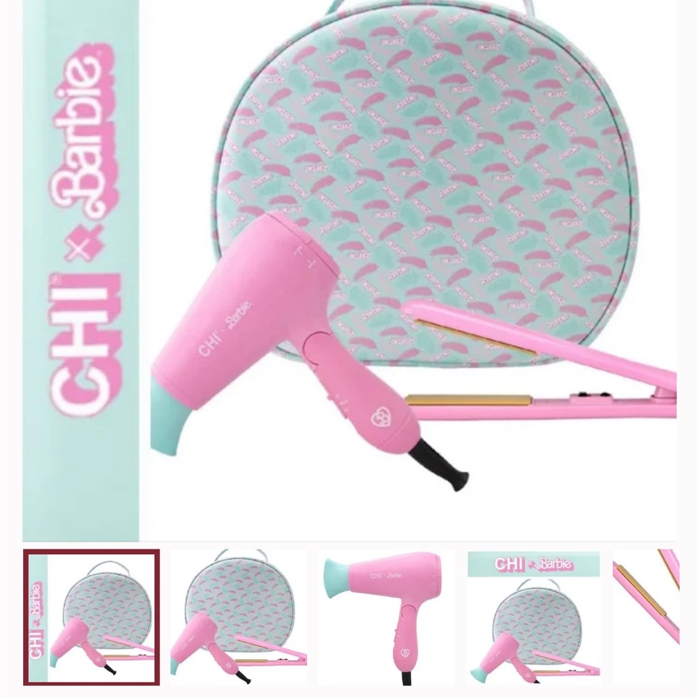 Chi x Barbie on the go travel kit